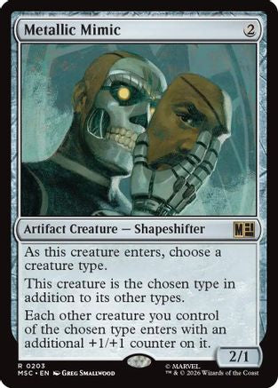 Metallic Mimic (Surge Foil)  [Commander: Marvel Super Heroes] Foil