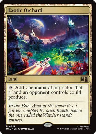 Exotic Orchard (Surge Foil)  [Commander: Marvel Super Heroes] Foil