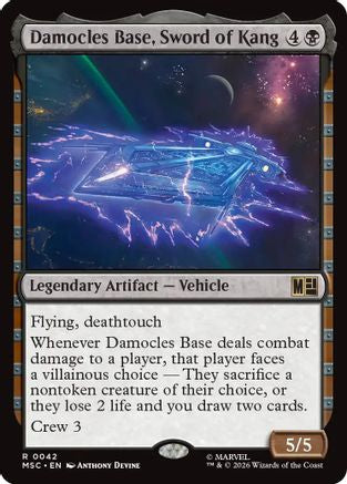 Damocles Base, Sword of Kang  [Commander: Marvel Super Heroes]