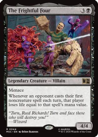 The Frightful Four (Surge Foil)  [Commander: Marvel Super Heroes] Foil
