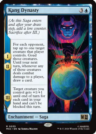 Kang Dynasty (Surge Foil)  [Commander: Marvel Super Heroes] Foil