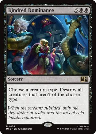 Kindred Dominance (Surge Foil)  [Commander: Marvel Super Heroes] Foil