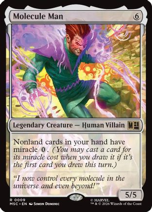 Molecule Man (Surge Foil)  [Commander: Marvel Super Heroes] Foil