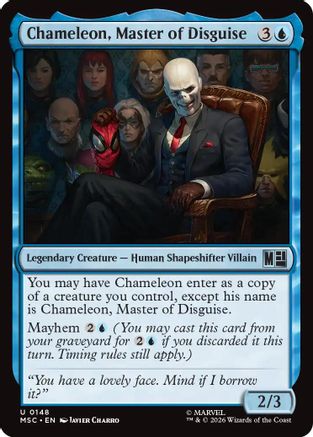 Chameleon, Master of Disguise  [Commander: Marvel Super Heroes]