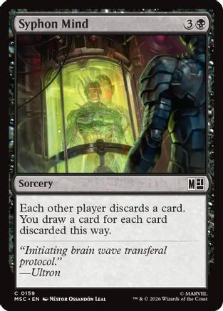 Syphon Mind  [Commander: Marvel Super Heroes]