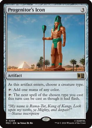 Progenitor's Icon (Surge Foil)  [Commander: Marvel Super Heroes] Foil