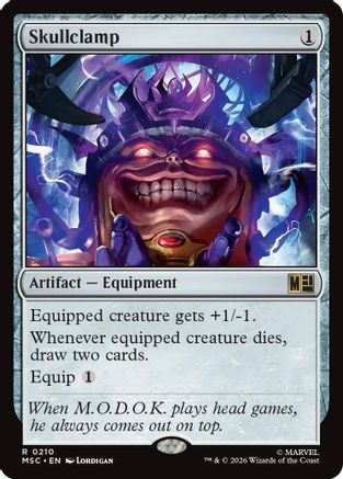 Skullclamp  [Commander: Marvel Super Heroes]