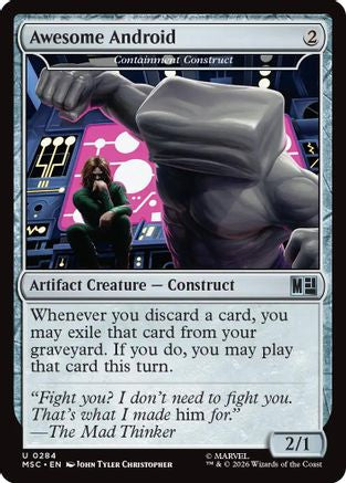 Awesome Android - Containment Construct  [Commander: Marvel Super Heroes]