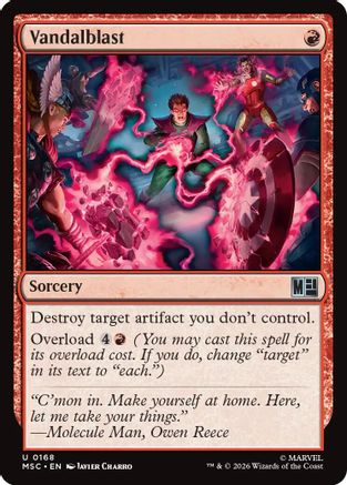 Vandalblast  [Commander: Marvel Super Heroes]