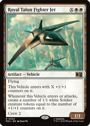 Royal Talon Fighter Jet  [Commander: Marvel Super Heroes]