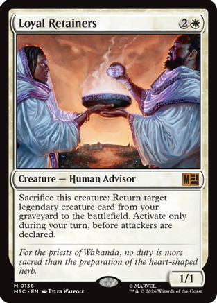 Loyal Retainers  [Commander: Marvel Super Heroes]