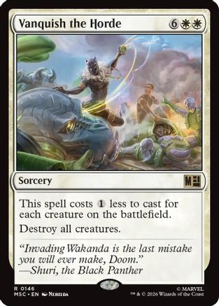 Vanquish the Horde  [Commander: Marvel Super Heroes]