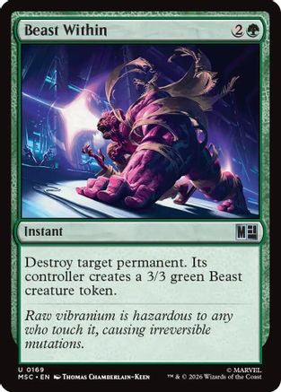 Beast Within  [Commander: Marvel Super Heroes]