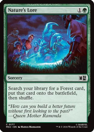 Nature's Lore  [Commander: Marvel Super Heroes]