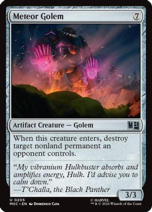 Meteor Golem  [Commander: Marvel Super Heroes]