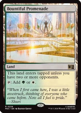 Bountiful Promenade  [Commander: Marvel Super Heroes]