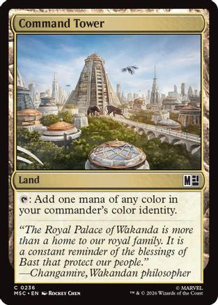 Command Tower  [Commander: Marvel Super Heroes]