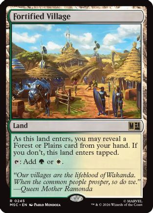 Fortified Village  [Commander: Marvel Super Heroes]