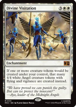 Divine Visitation (Surge Foil)  [Commander: Marvel Super Heroes] Foil