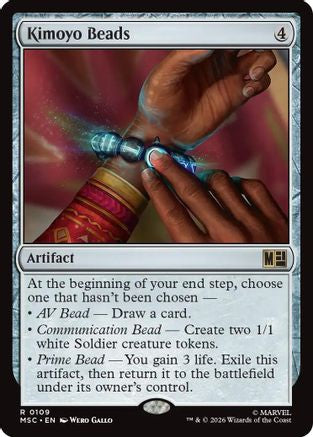 Kimoyo Beads (Surge Foil)  [Commander: Marvel Super Heroes] Foil