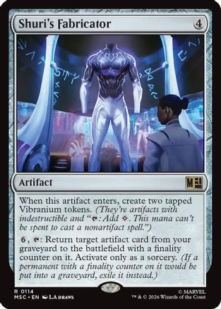 Shuri's Fabricator (Surge Foil)  [Commander: Marvel Super Heroes] Foil