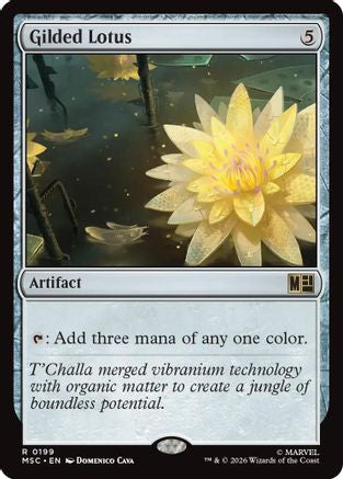 Gilded Lotus (Surge Foil)  [Commander: Marvel Super Heroes] Foil