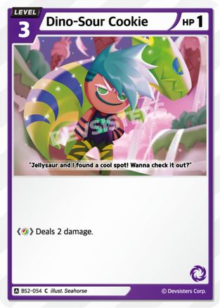 Dino-Sour Cookie