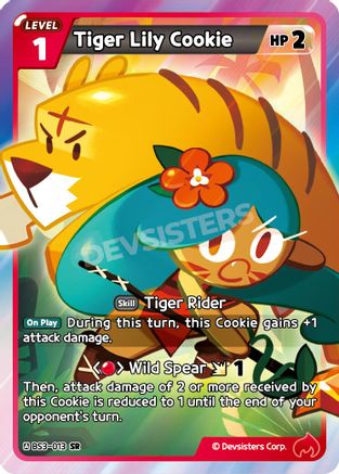 Tiger Lily Cookie (013)