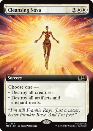 Cleansing Nova (Extended Art)  [Commander: Marvel Super Heroes]
