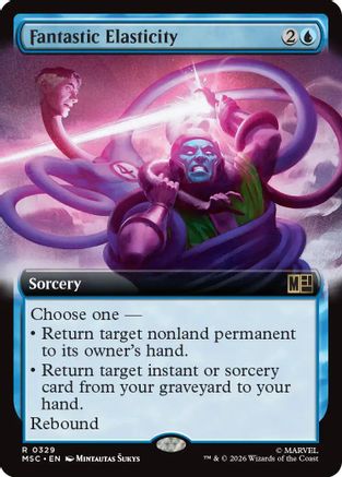 Fantastic Elasticity (Extended Art)  [Commander: Marvel Super Heroes]