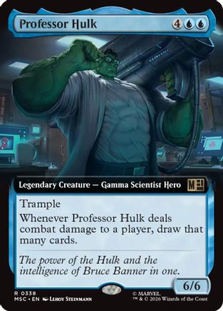 Professor Hulk (Extended Art)  [Commander: Marvel Super Heroes] Foil