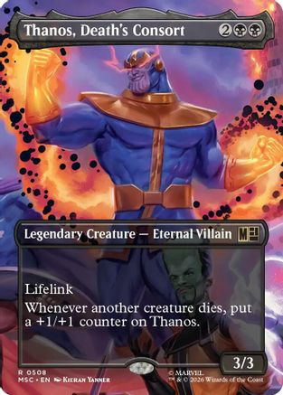 Thanos, Death's Consort (Extended Art)  [Commander: Marvel Super Heroes]