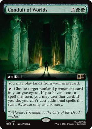 Conduit of Worlds (Extended Art)  [Commander: Marvel Super Heroes] Foil