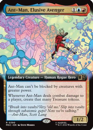 Ant-Man, Elusive Avenger (Extended Art)  [Commander: Marvel Super Heroes]