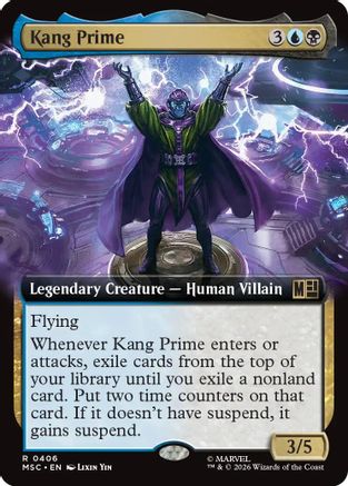 Kang Prime (Extended Art)  [Commander: Marvel Super Heroes]