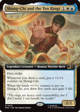 Shang-Chi and the Ten Rings (Extended Art)  [Commander: Marvel Super Heroes]