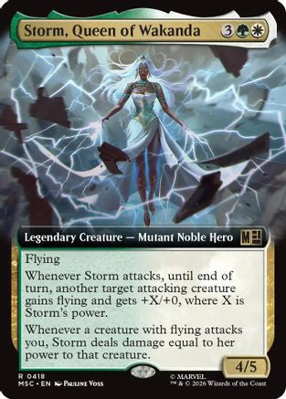Storm, Queen of Wakanda (Extended Art)  [Commander: Marvel Super Heroes]