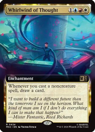 Whirlwind of Thought (Extended Art)  [Commander: Marvel Super Heroes]