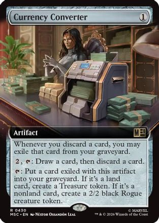 Currency Converter (Extended Art)  [Commander: Marvel Super Heroes]