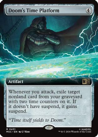 Doom's Time Platform (Extended Art)  [Commander: Marvel Super Heroes]