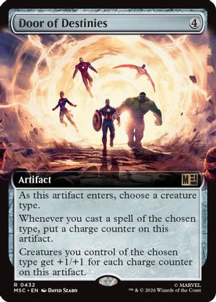 Door of Destinies (Extended Art)  [Commander: Marvel Super Heroes]