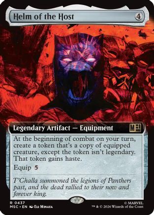 Helm of the Host (Extended Art)  [Commander: Marvel Super Heroes]