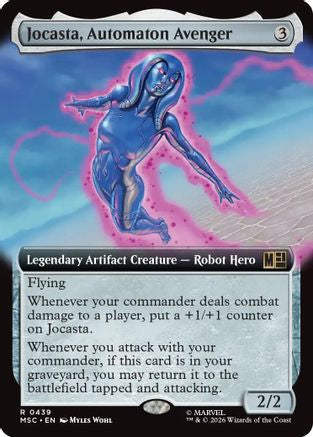 Jocasta, Automaton Avenger (Extended Art)  [Commander: Marvel Super Heroes] Foil