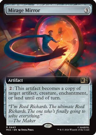 Mirage Mirror (Extended Art)  [Commander: Marvel Super Heroes]
