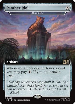 Panther Idol - Mind's Eye (Extended Art)  [Commander: Marvel Super Heroes]