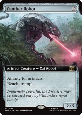 Panther Robot (Extended Art)  [Commander: Marvel Super Heroes]