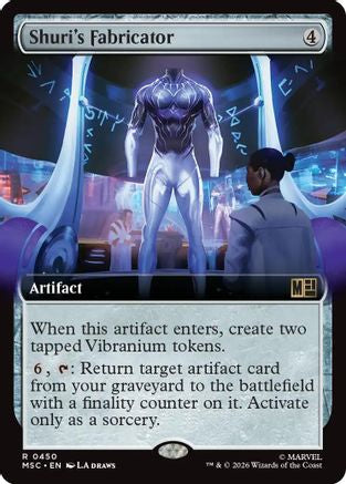 Shuri's Fabricator (Extended Art)  [Commander: Marvel Super Heroes]