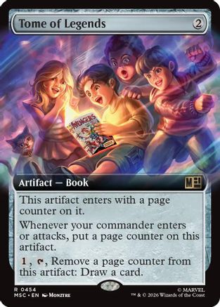Tome of Legends (Extended Art)  [Commander: Marvel Super Heroes] Foil