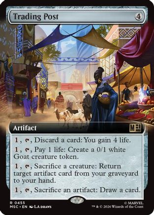 Trading Post (Extended Art)  [Commander: Marvel Super Heroes] Foil