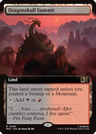 Dragonskull Summit (Extended Art)  [Commander: Marvel Super Heroes]